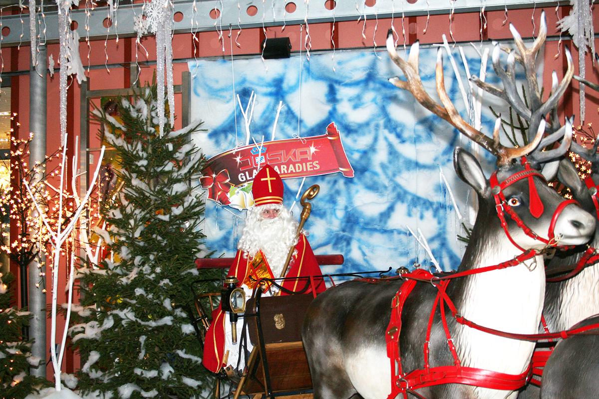 Nikolaus im Glasparadies