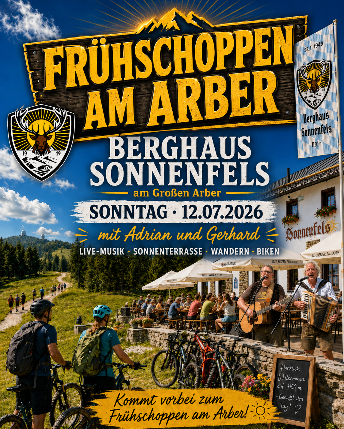 Frühschoppen Großer Arber